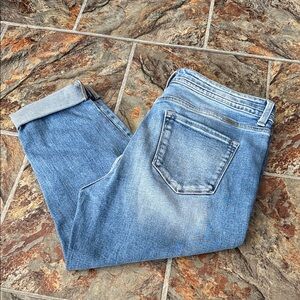 KanCan Classic Blue Denim Capris
